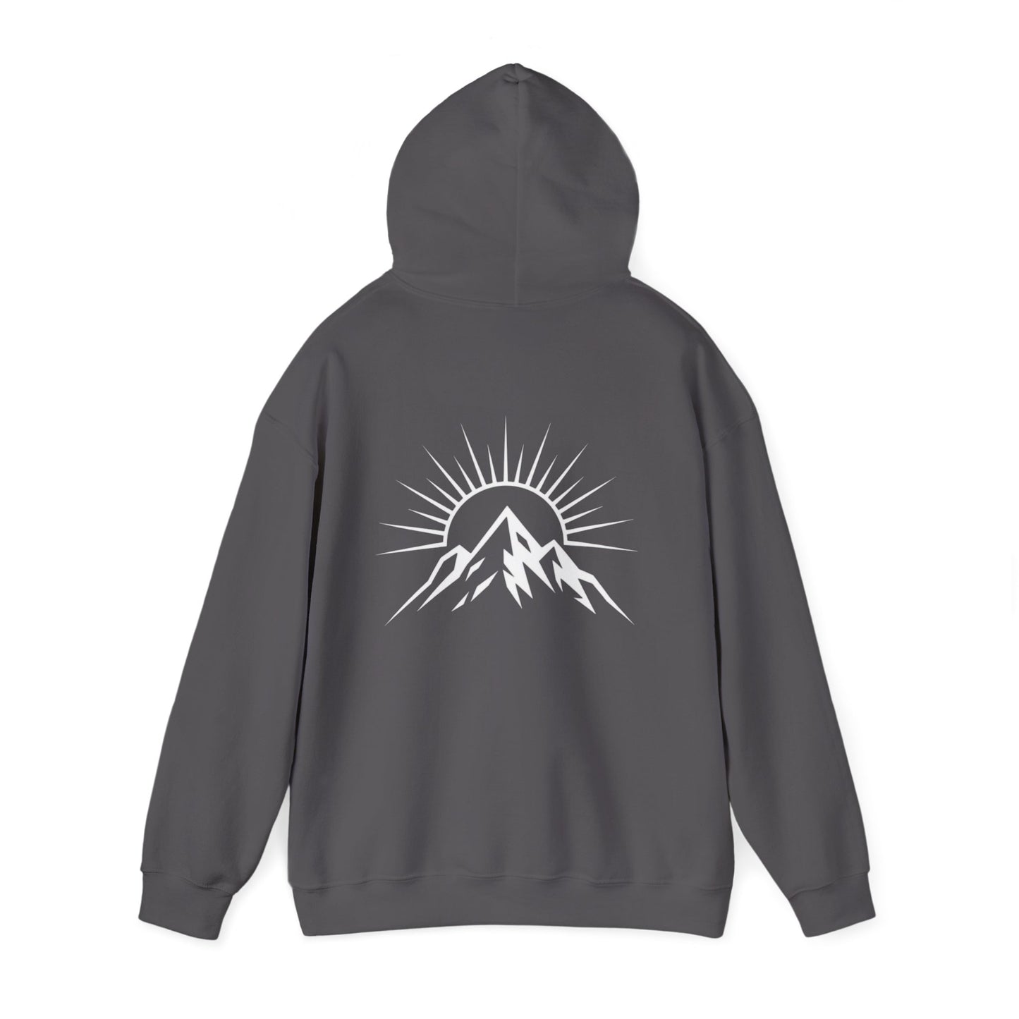 GoatMountain Hoodie — Minimal Mountain Logo Hooded Sweatshirt