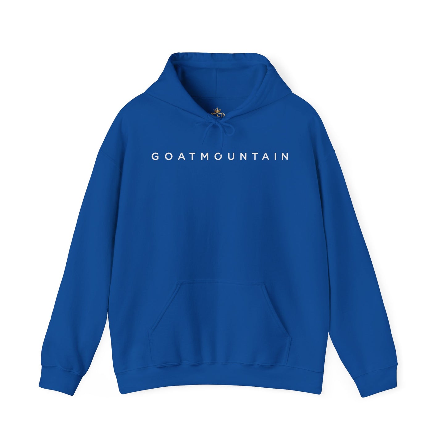 GoatMountain Hoodie — Minimal Mountain Logo Hooded Sweatshirt