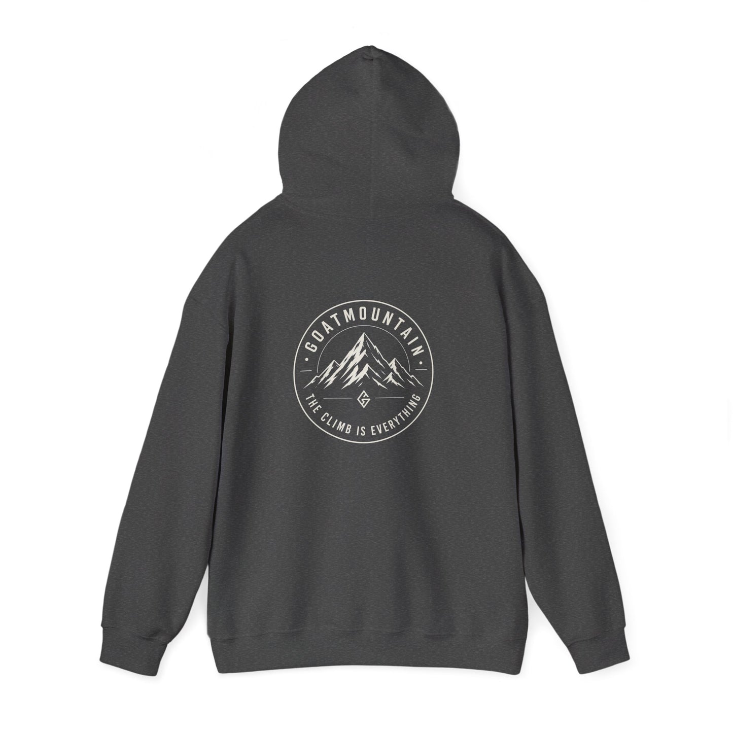 GoatMountain Hoodie — The climb is everything.