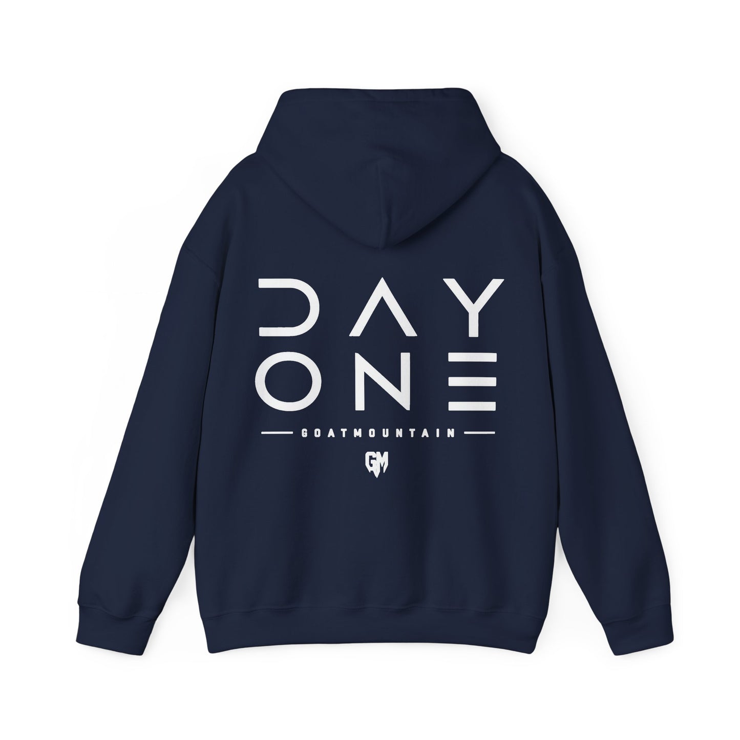 Day One Hoodie — Minimalist 'DAY ONE' Graphic Hooded Sweatshirt