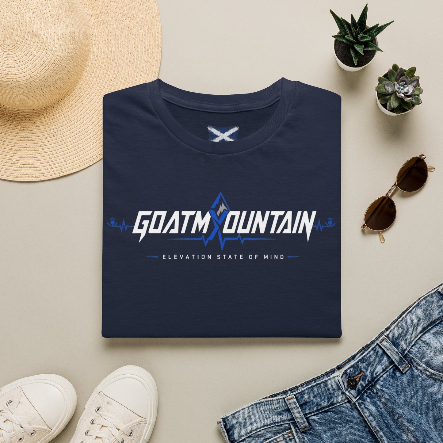 GoatMountain T-Shirt | Stand Free X Climb High