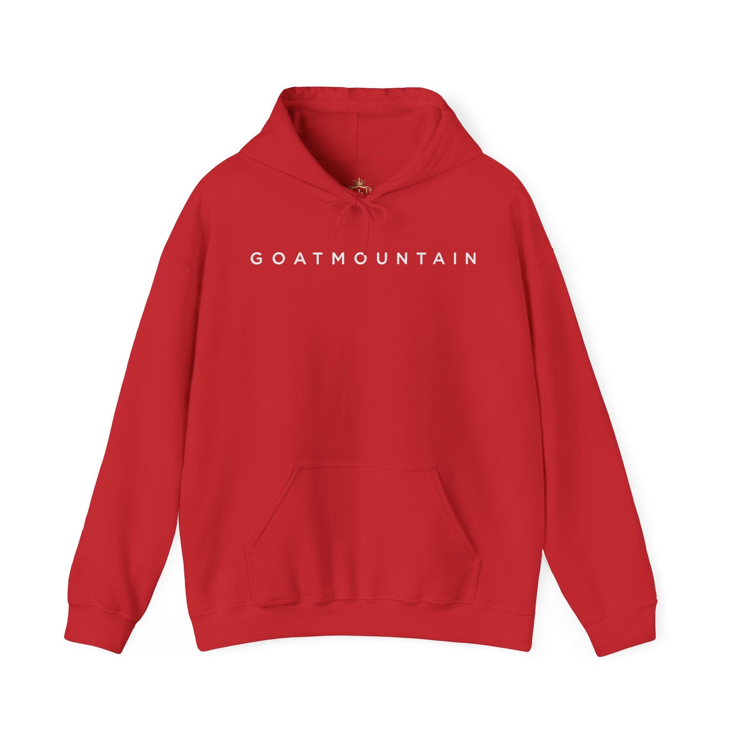 GoatMountain Hoodie — Minimal Mountain Logo Hooded Sweatshirt
