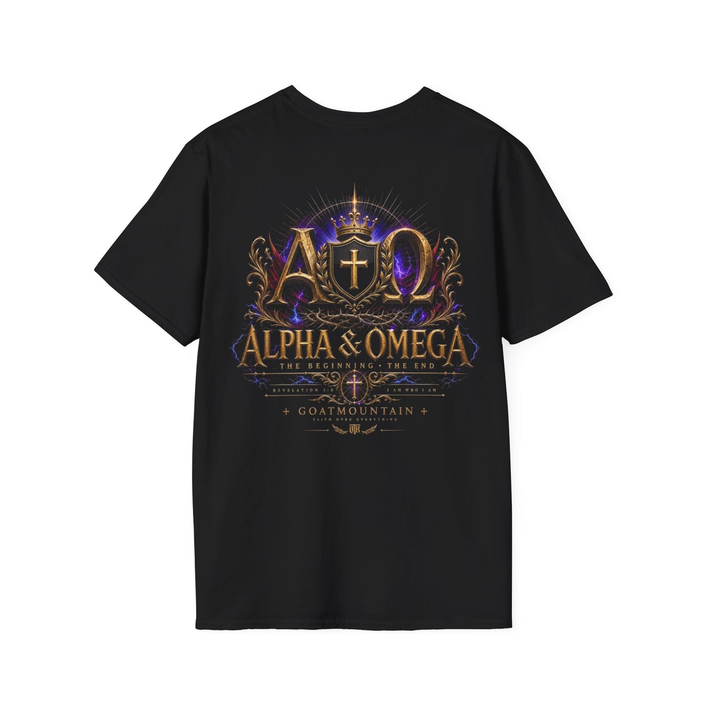 Alpha & Omega Christian Streetwear Hoodie / T-Shirt – GoatMountain Faith Graphic